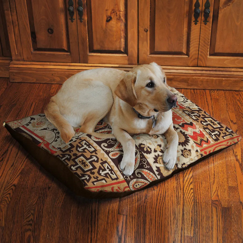 fleece dog bed