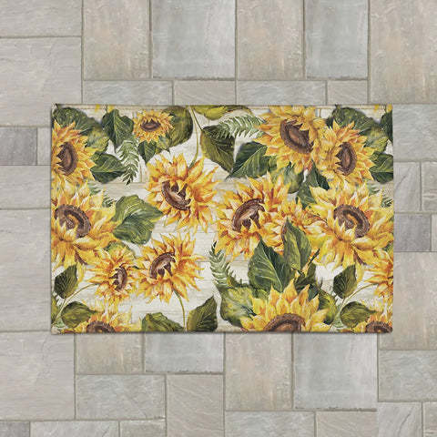 Sunflower Anti-Fatigue Mat - 18 X 30