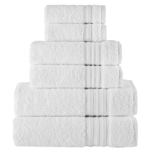 SALBAKOS 6 Piece Bath Towel Set - Turkish Luxury Hotel & Spa Collectio –  American Pillowcase