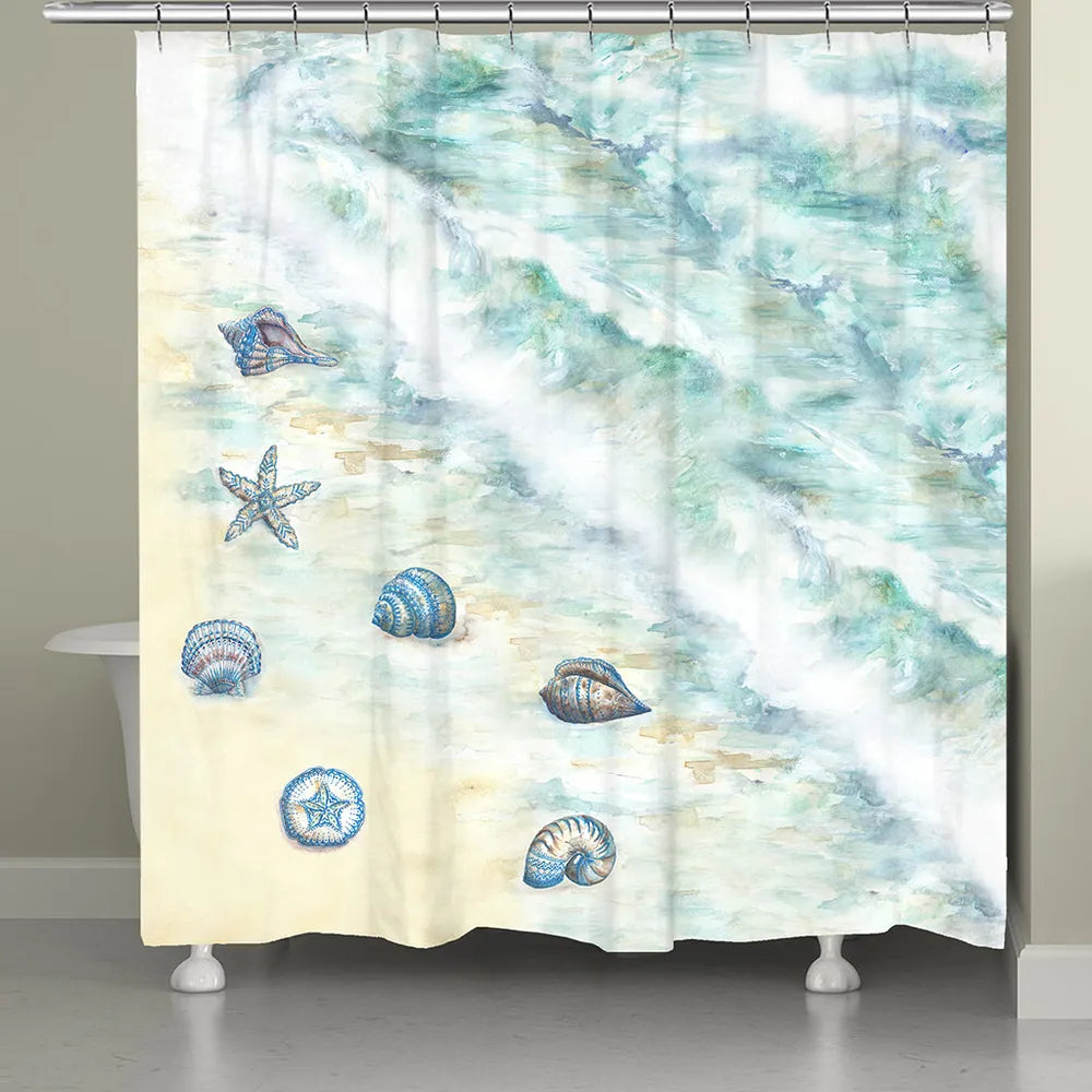 cheap beach shower curtains