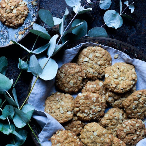 Vegan Anzac Biscuits 