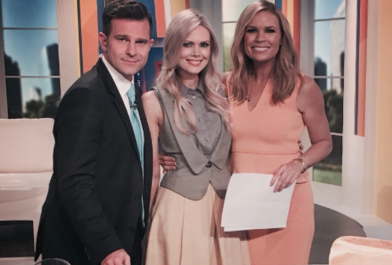 David Campbell, Karen Fischer and Sonia Kruger