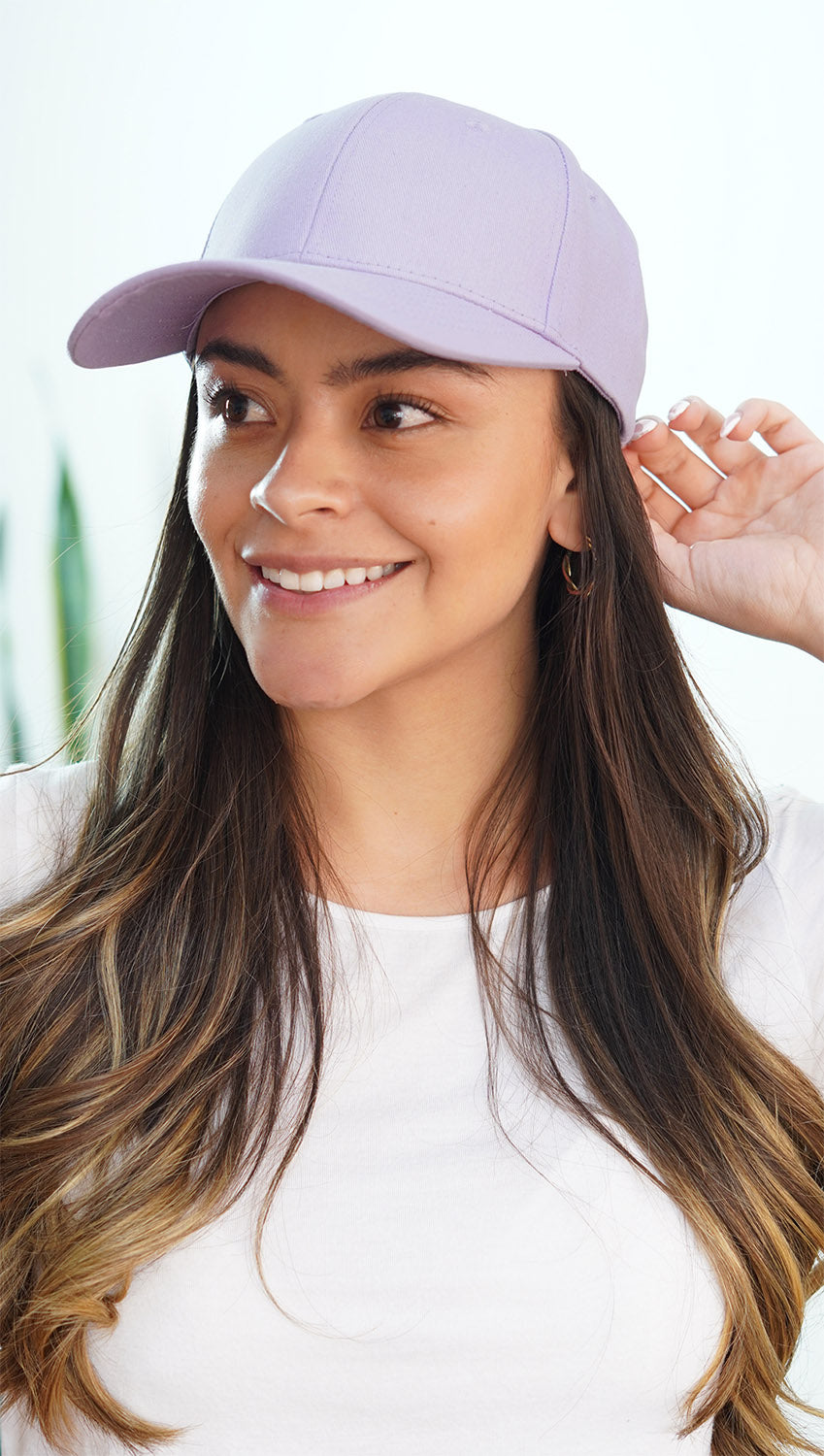 HIMODA purple baseball cap- structured-women's