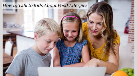 Talk to kids about food allergies