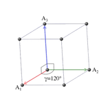 Trigonal crystal structure