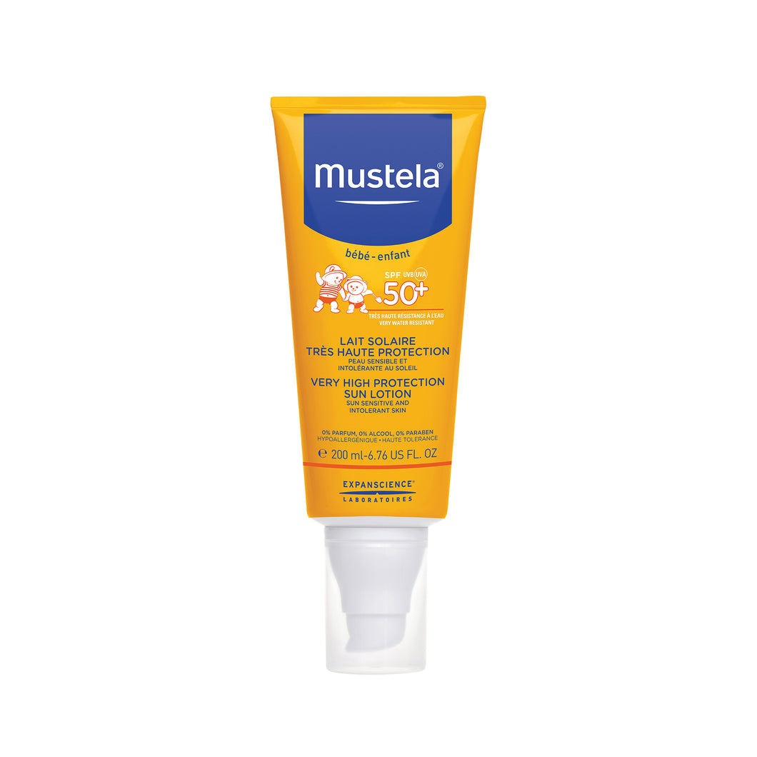 mustela very high protection sun lotion spf 50 200 ml