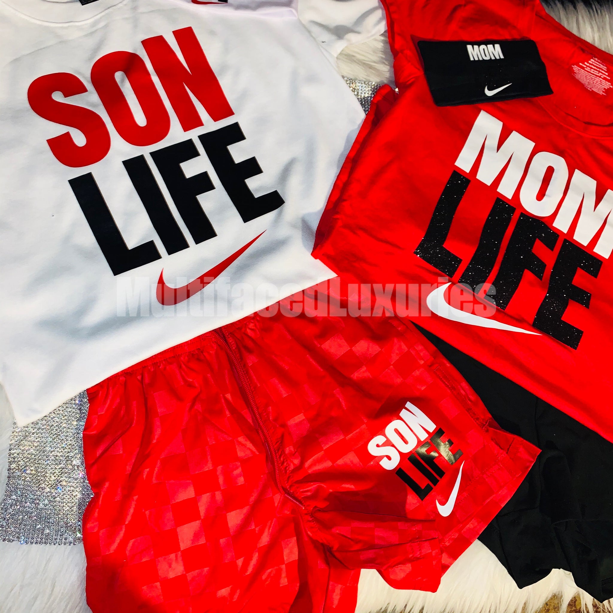 mom life son life nike outfit