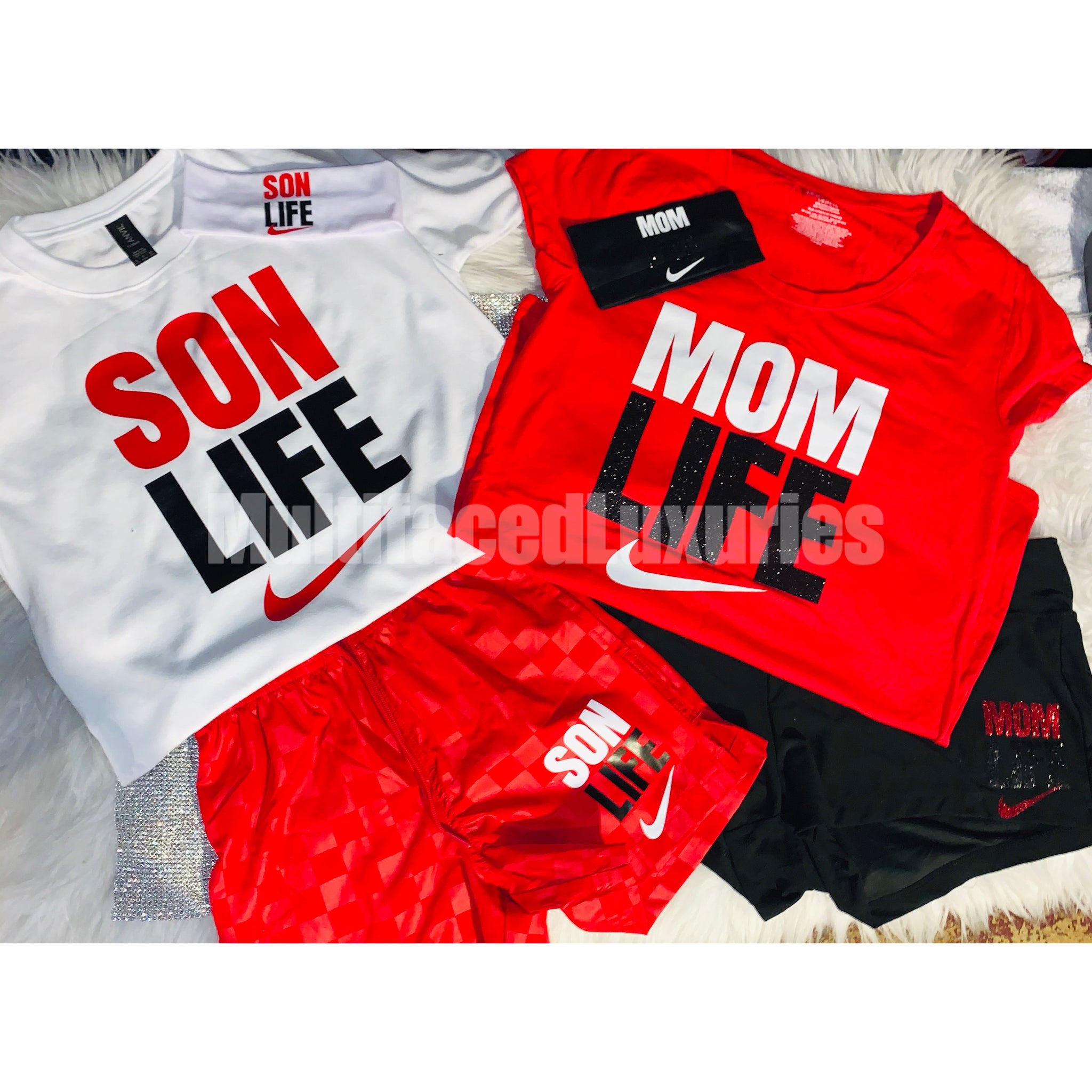 mom life son life nike outfit