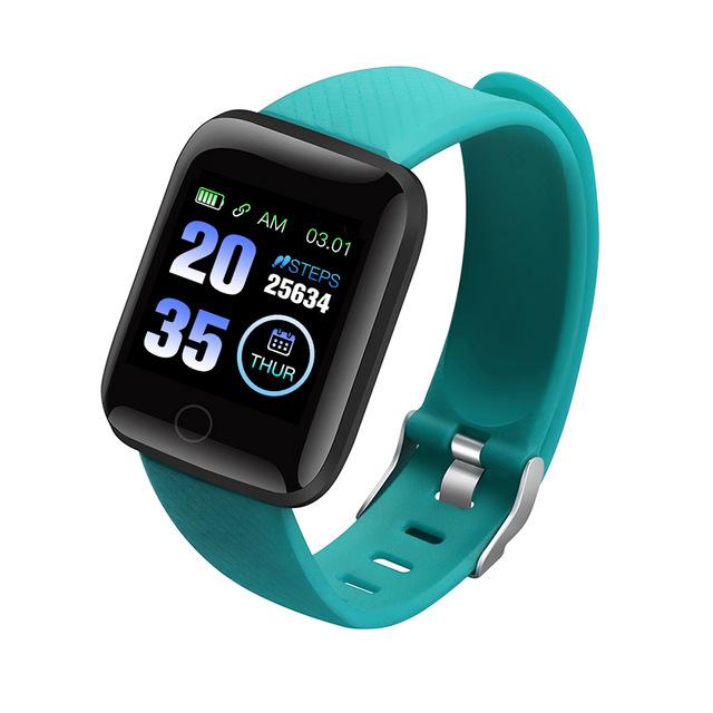 fit waterproof blood pressure sports fitness tracker watch