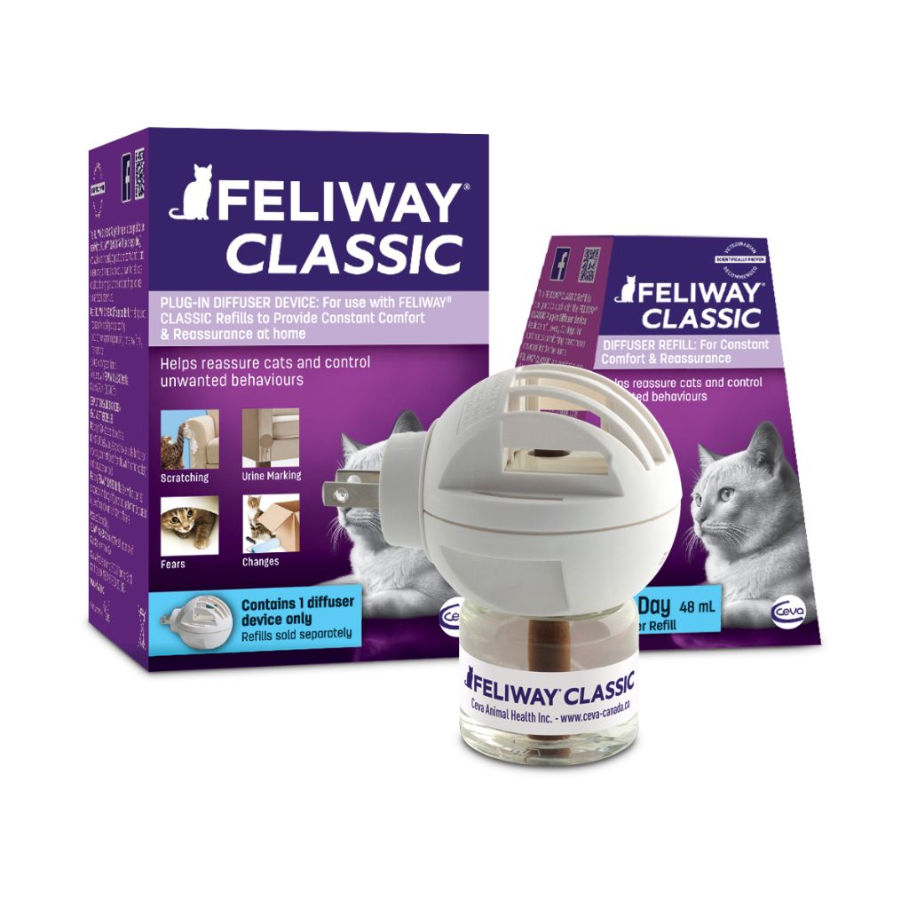 Feliway Friends Diffuser Plug and 48ml Refill Vial