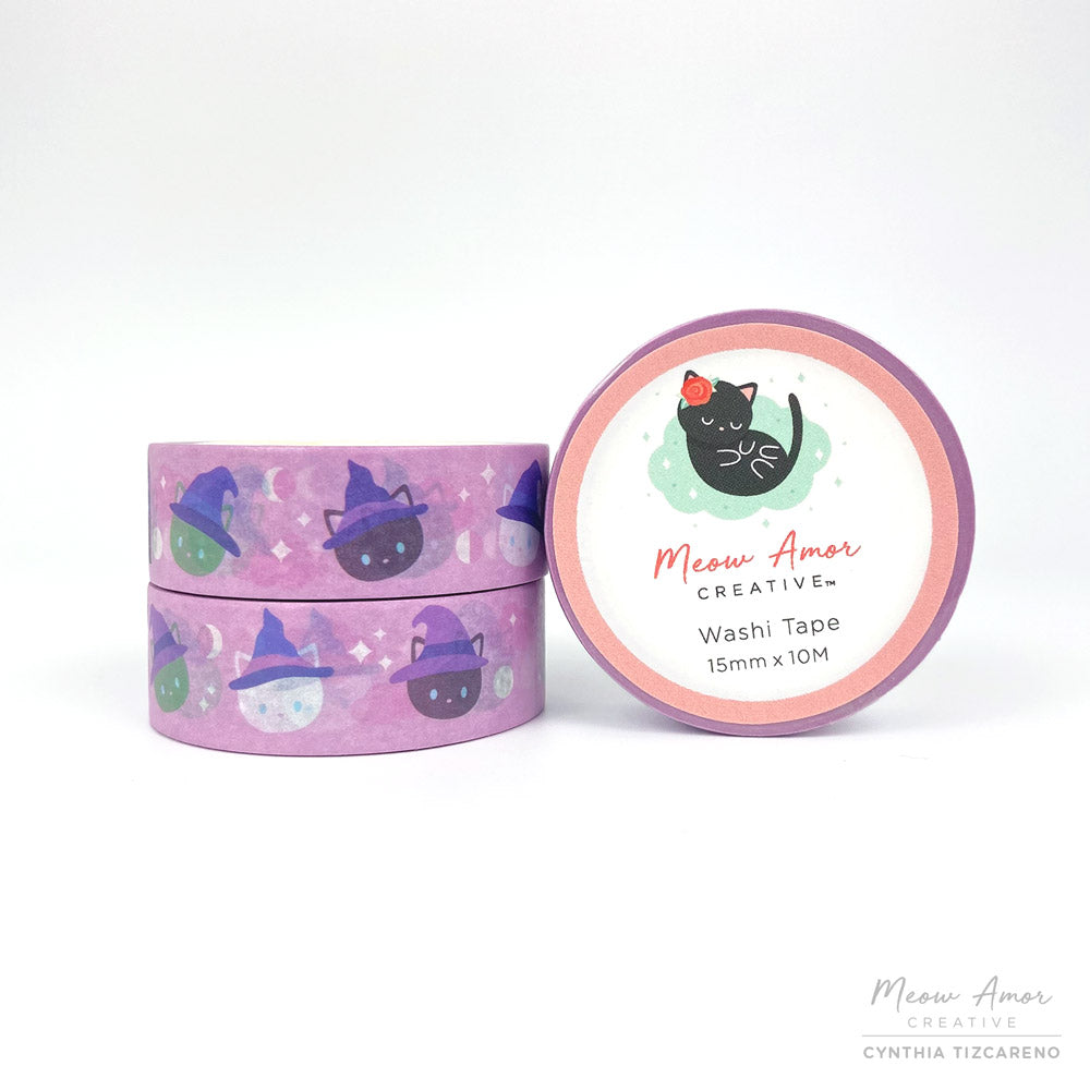 Fairy Cat Stamp Washi Tape – Meow Amor Creative