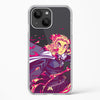 Load image into Gallery viewer, Demon Slayer Rengoku Breath Of Flame Crystal Clear Transparent Case (Apple)