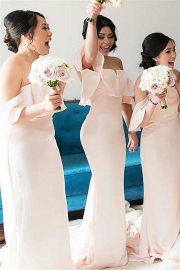 long elegant bridesmaid dresses