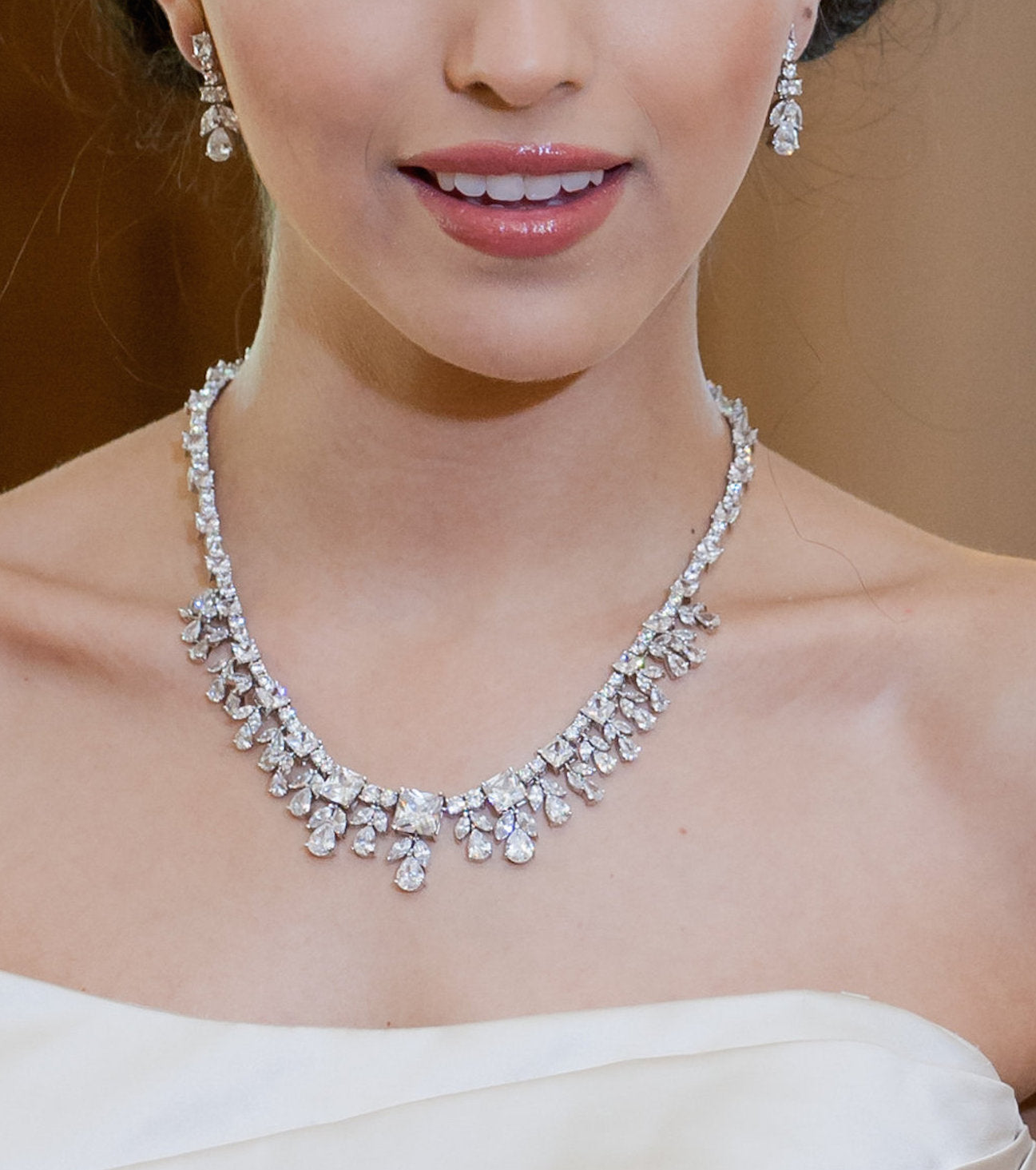 Anastasia Cubic Zirconia Necklace