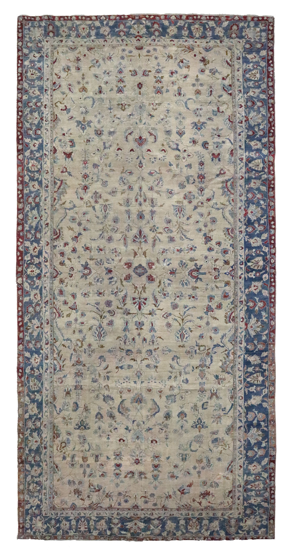 Vintage Qashqai Kilim Handwoven Tribal Rug