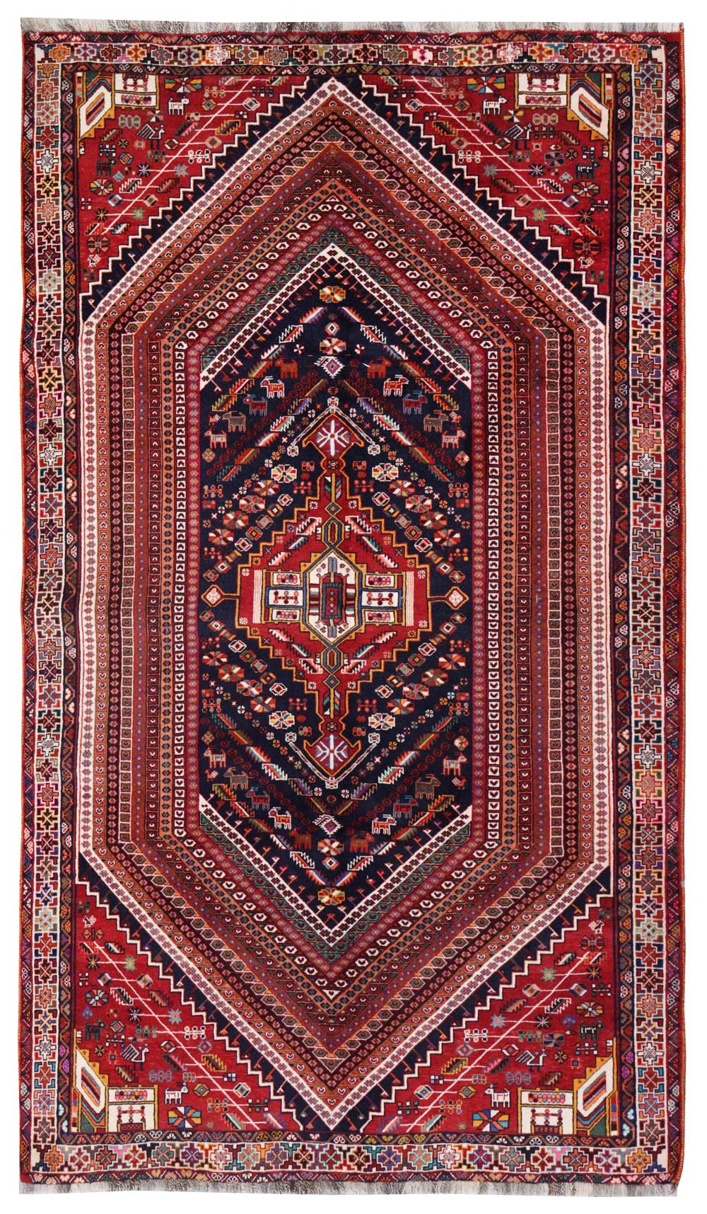 Vintage Shiraz Handwoven Tribal Rug | Landry & Arcari