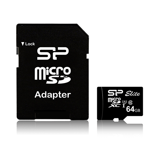 SP MicroSDXC 64GB class10,Full HD (2811036)