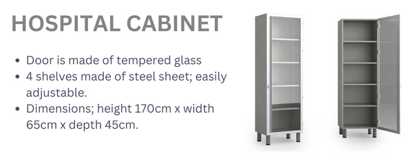 Hospital cabinet for NHS Supply Chain