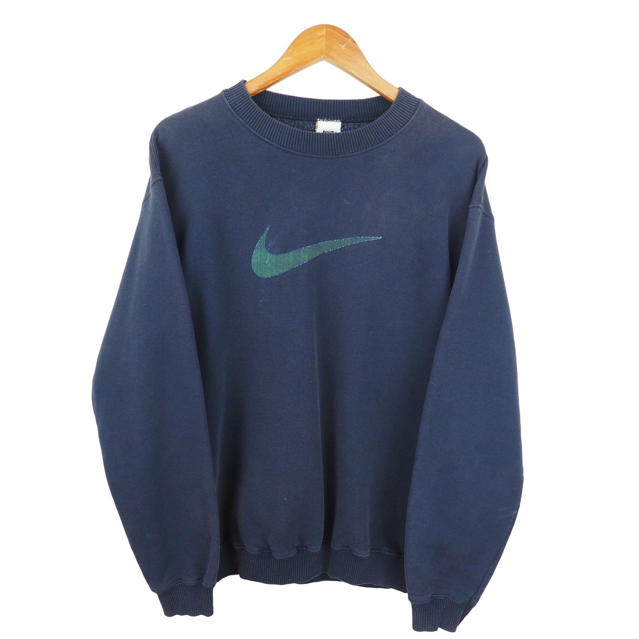 nike big swoosh crewneck