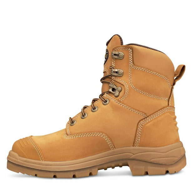 Oliver-55332-150mm Wheat Lace Up Safety 