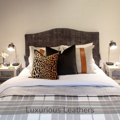 Luxurious Leather Bedroom
