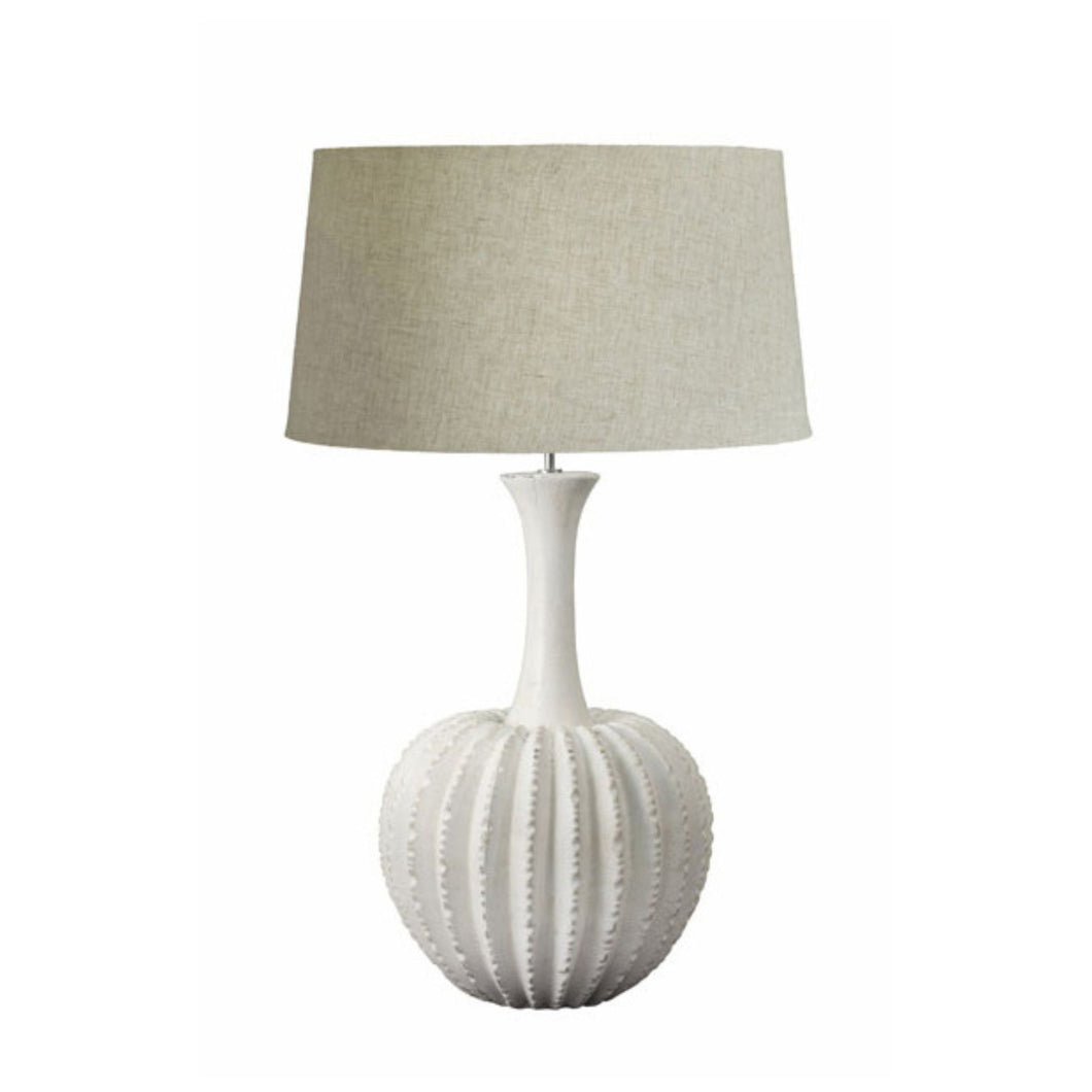 large grey lamp base