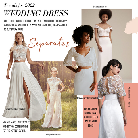 Our Favourite Wedding Dress Trends for 2022 – Hayze