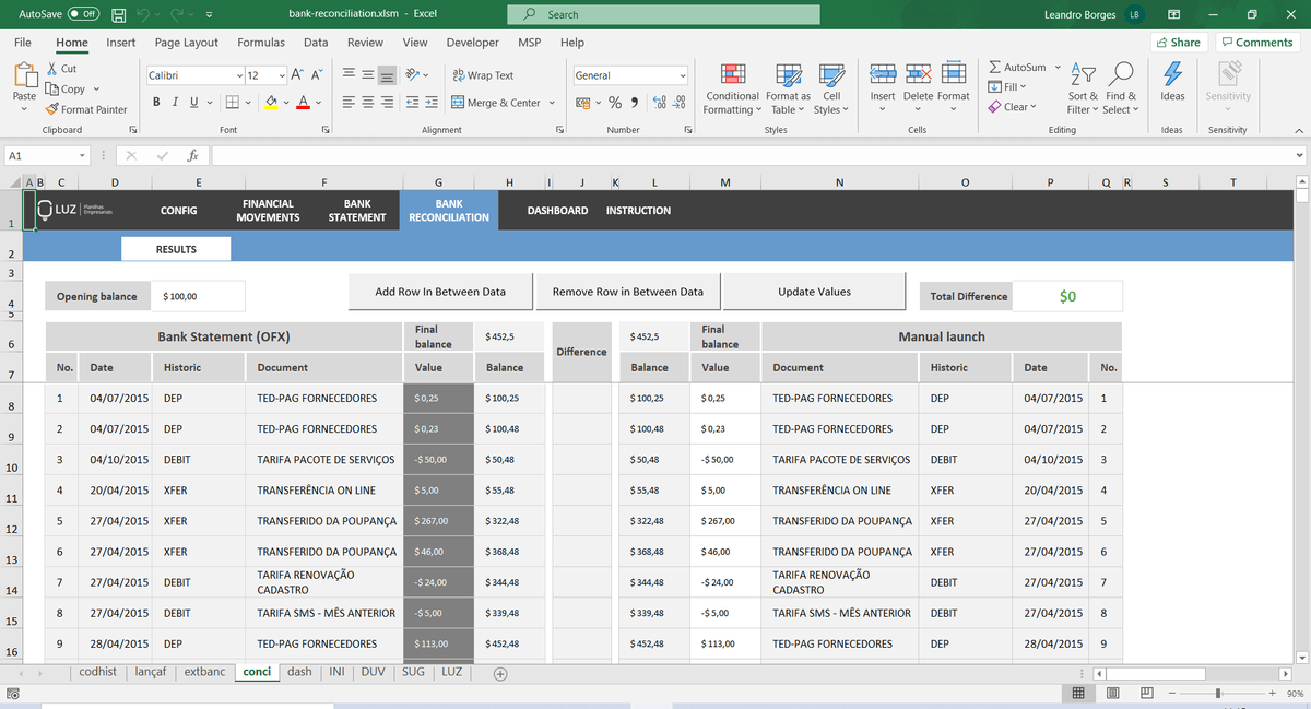 remove automator tab on excel for mac