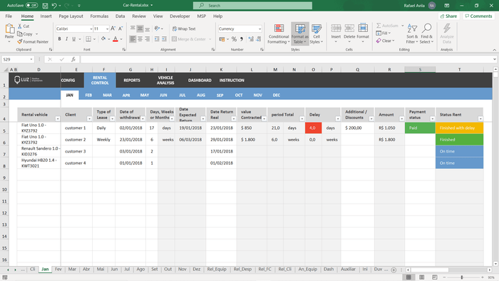excel templates for mac