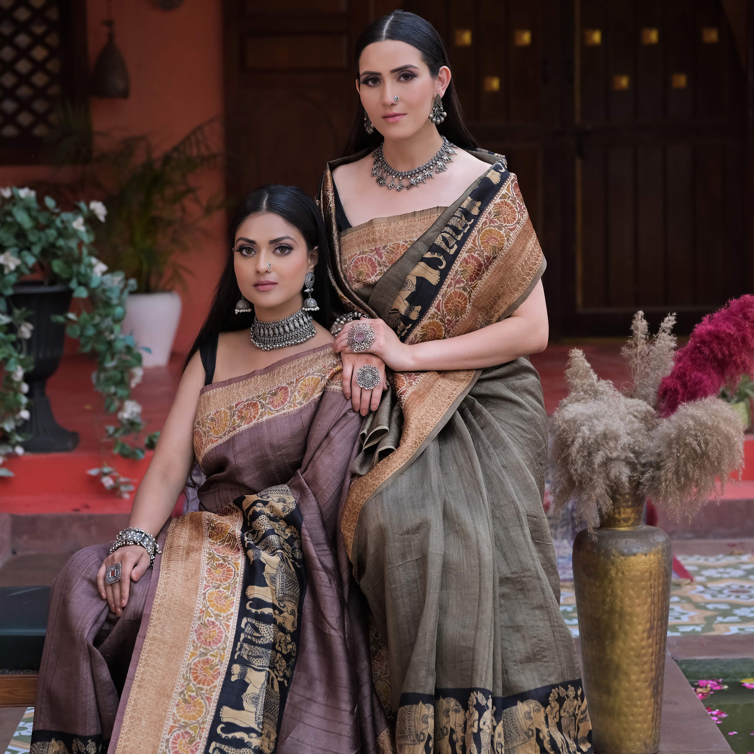 kalamkari saree