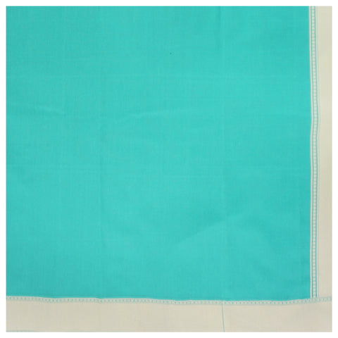 Blue Cotton Saree