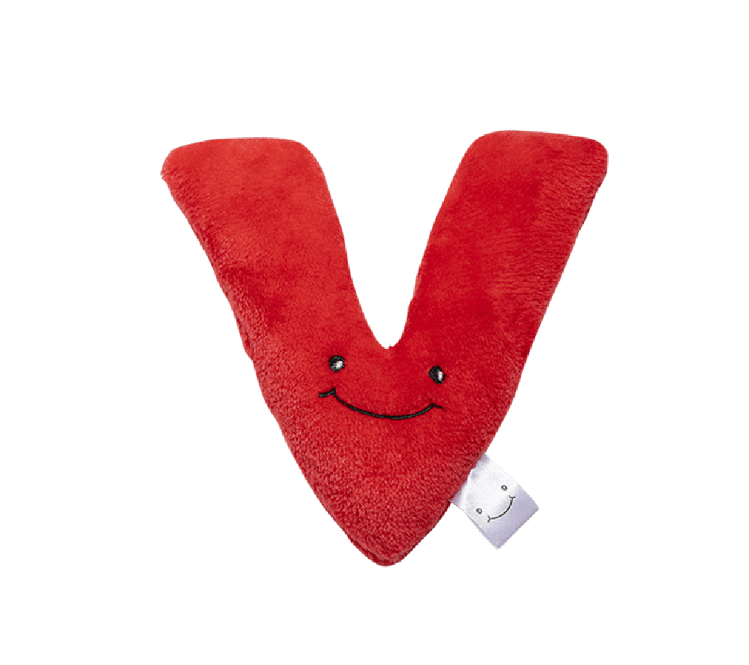 Alphapals® 6 Inch Lowercase Plush Letter v product image