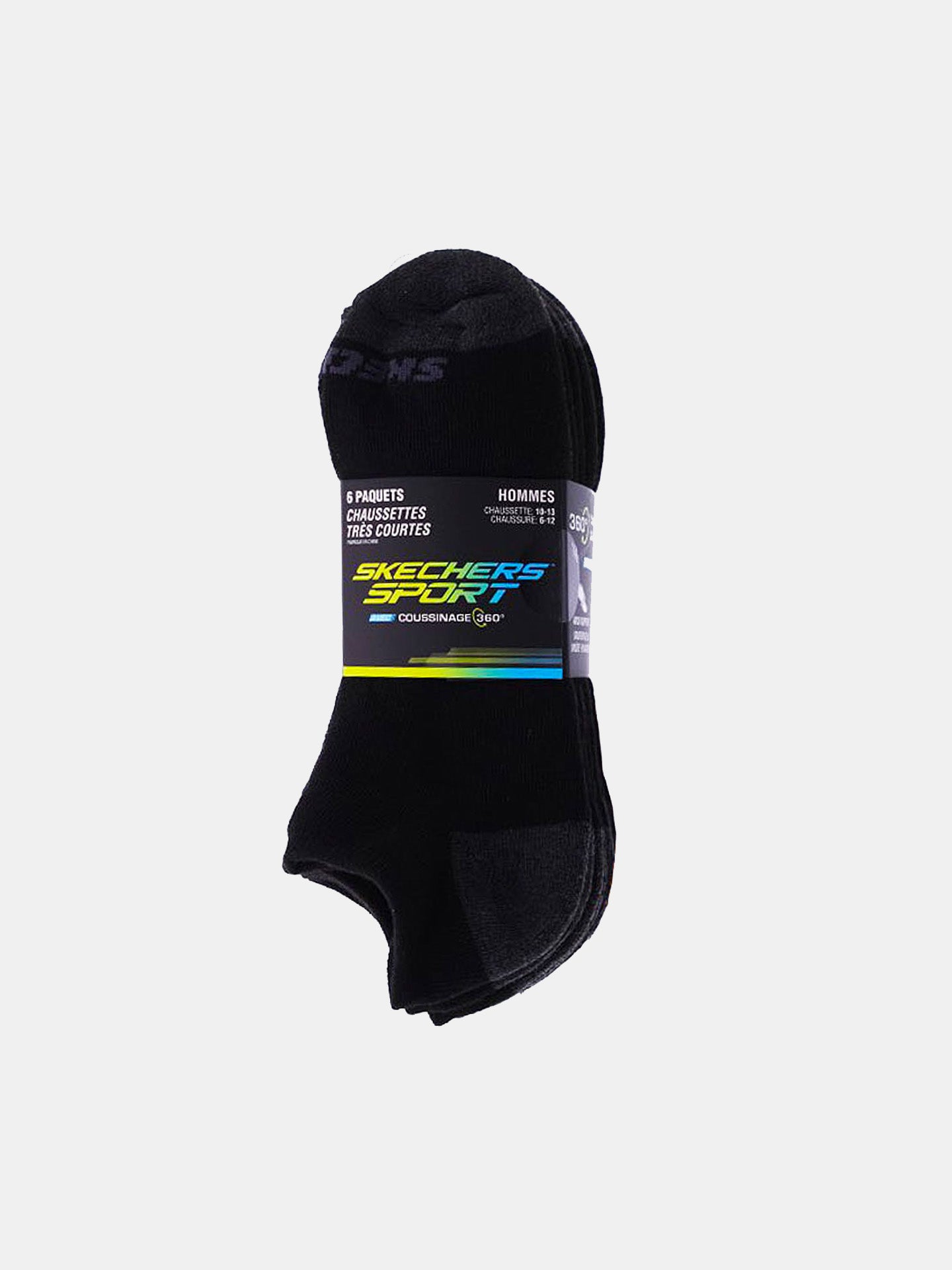 Skechers Men's Low Cut Sport Socks (3 Pack)