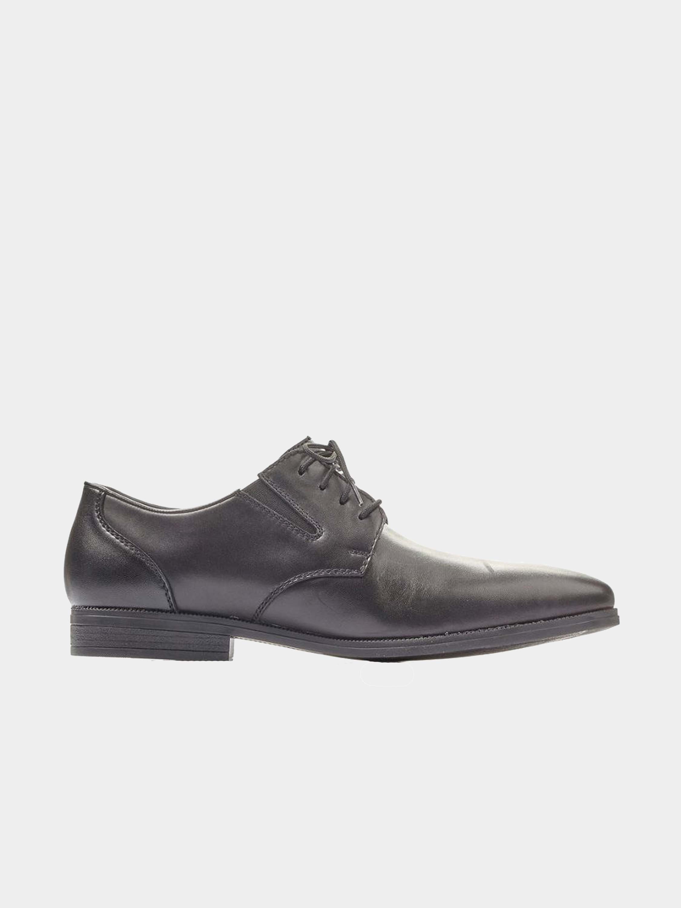 Rieker 11614 Men's Black Leather Formal Shoes