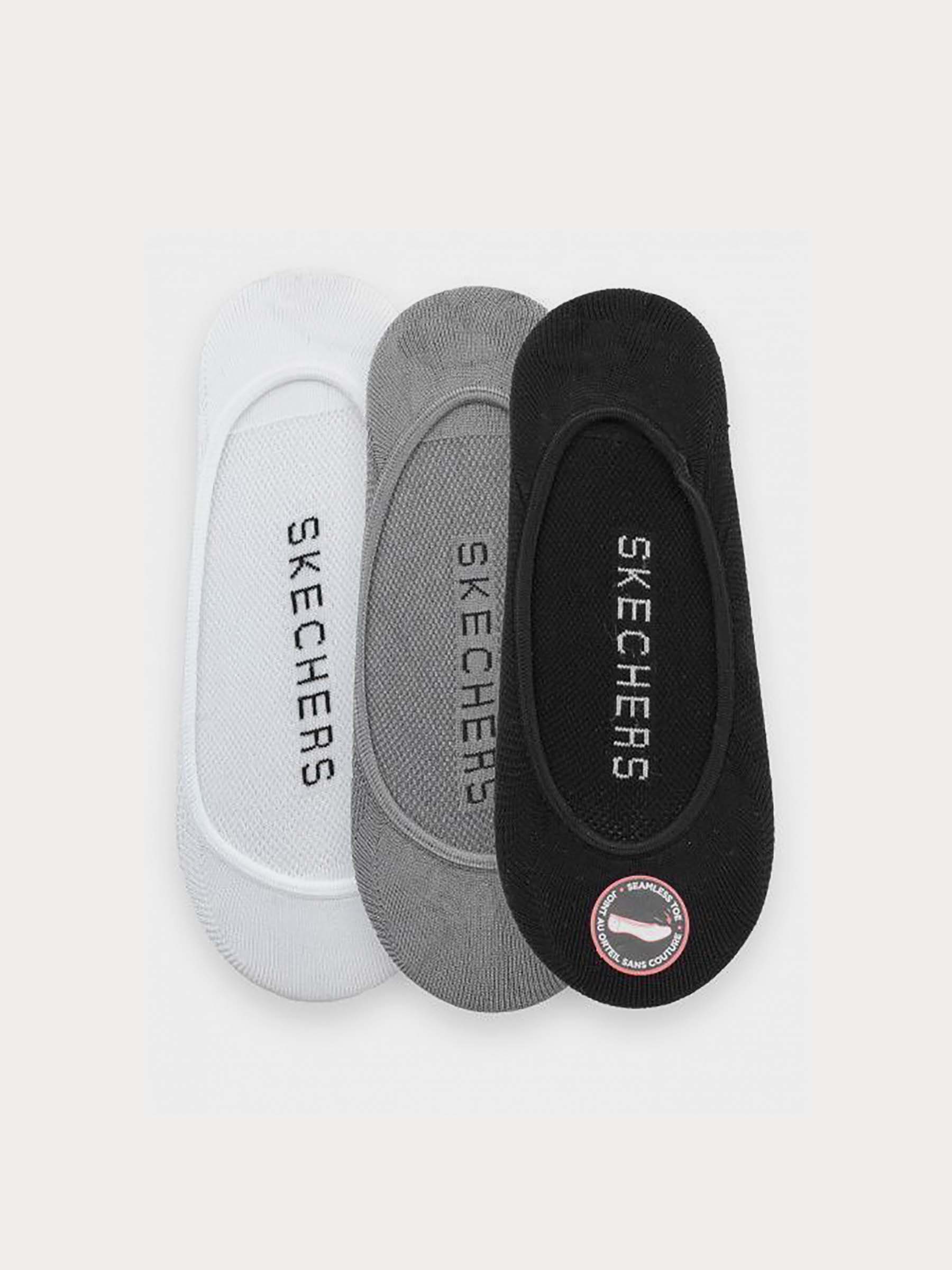 Insignia encanto arquitecto Skechers 3 Pack Women's Non Terry Microfiber Super low Liner Socks