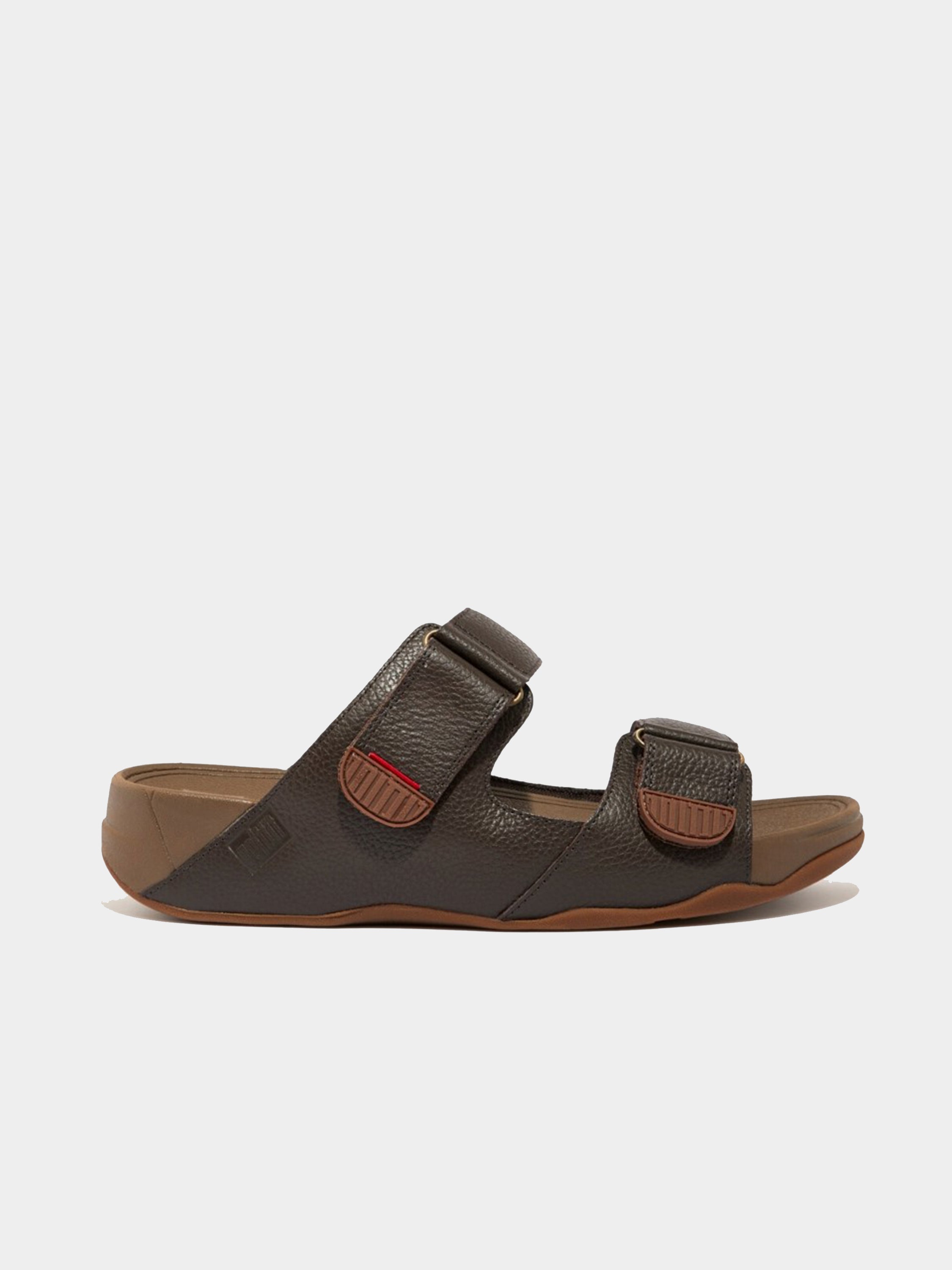 Fitflop Men's Gogh Moc Embossed Leather Sandals