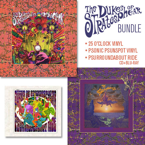 XTC's Dukes of Stratosphear vinyl LP and CD+blu-ray reissues