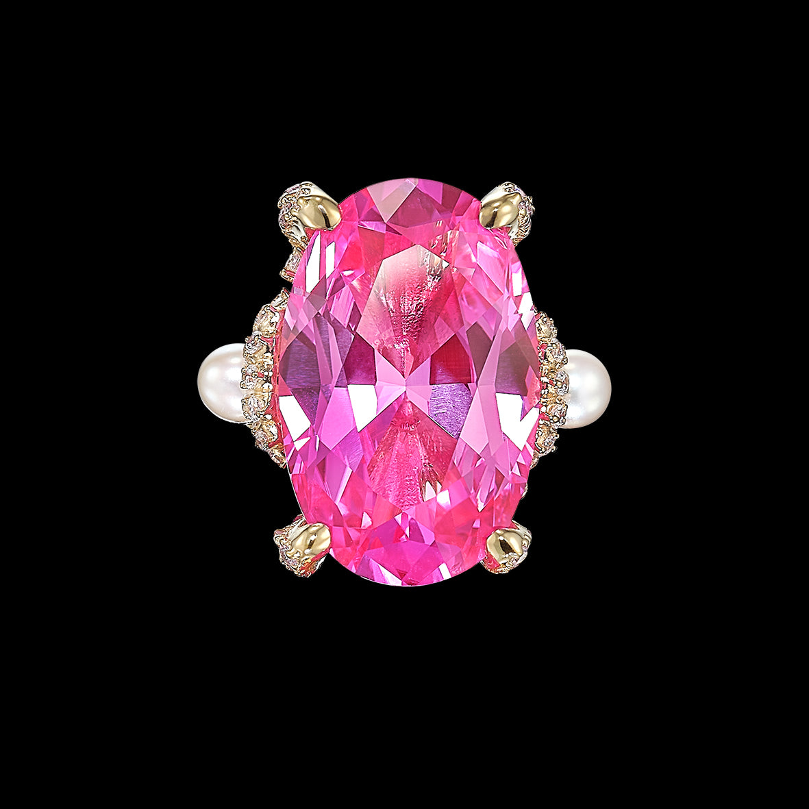 Pink Tourmaline Swallowtail Ring – Anabela Chan Joaillerie