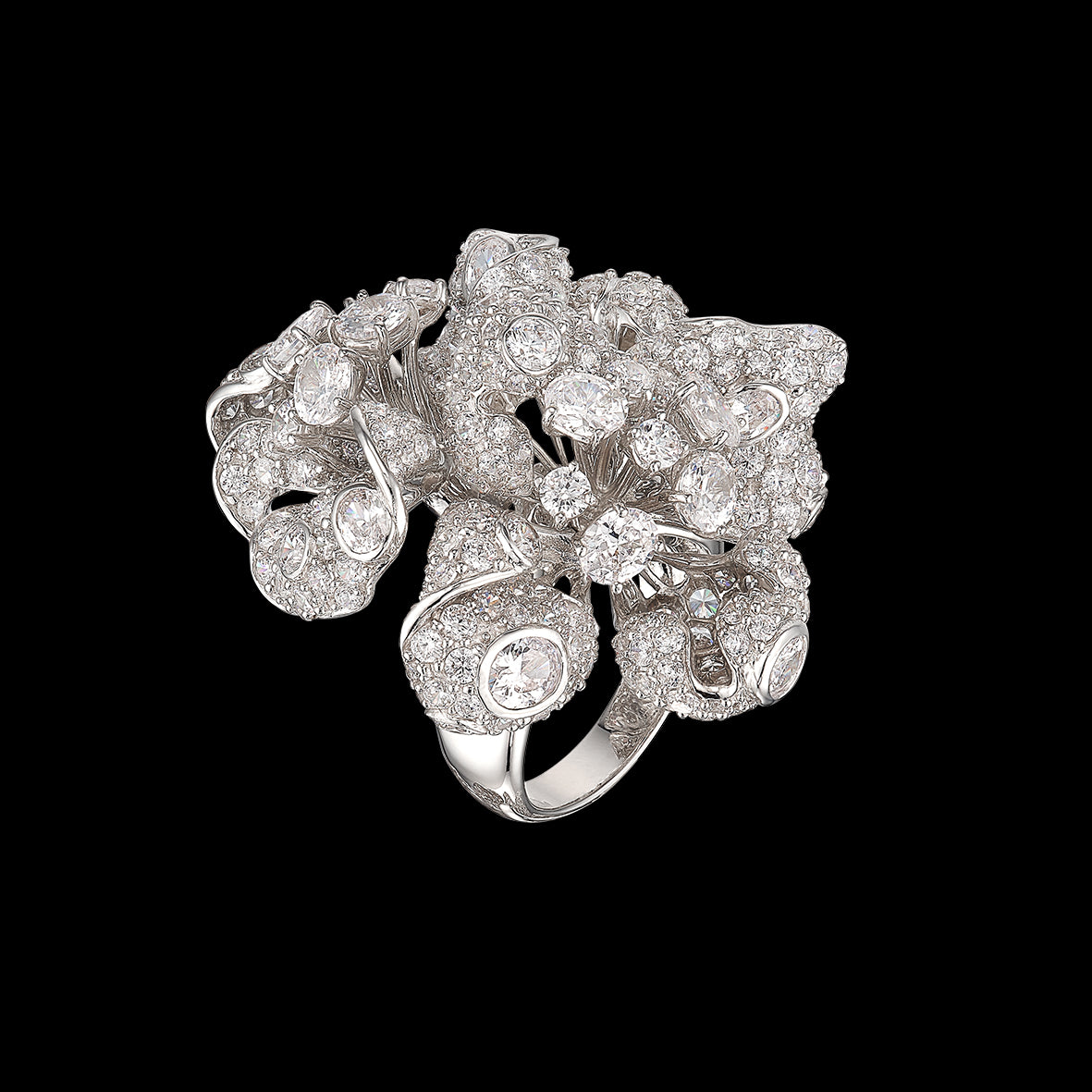 Diamond Bloomingdale Ring – Anabela Chan Joaillerie