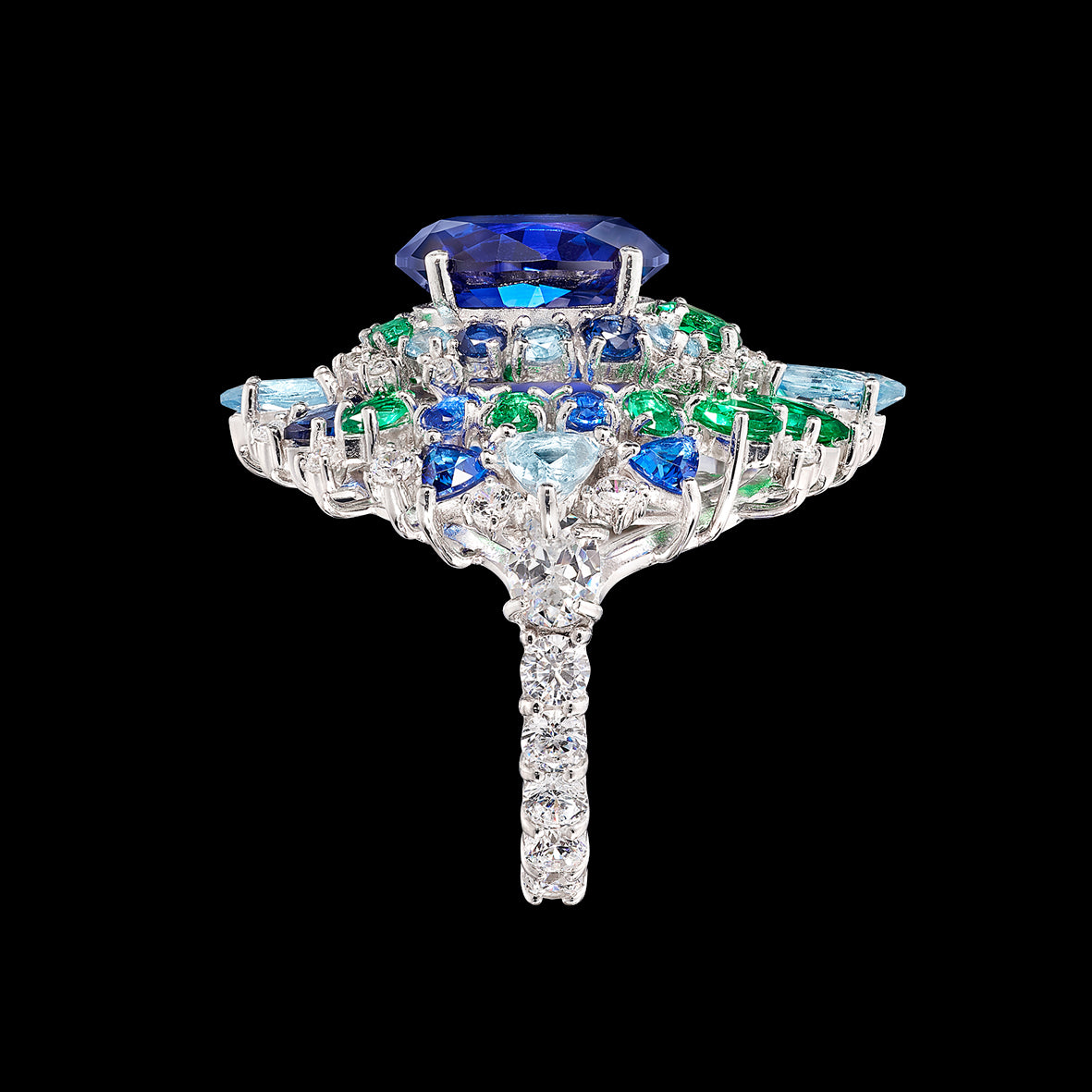 Sapphire Mirage Ring – Anabela Chan Joaillerie