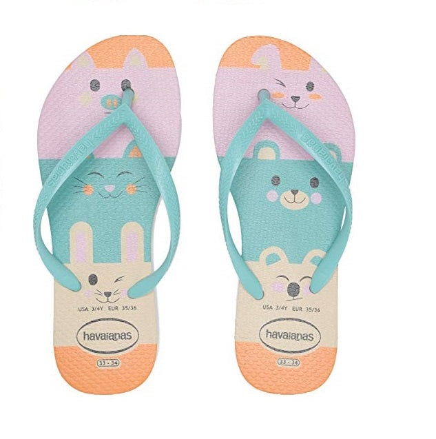 Havaianas Kids Slim Fun Beige - shaymartian