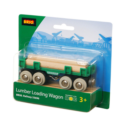 lumber loading wagon