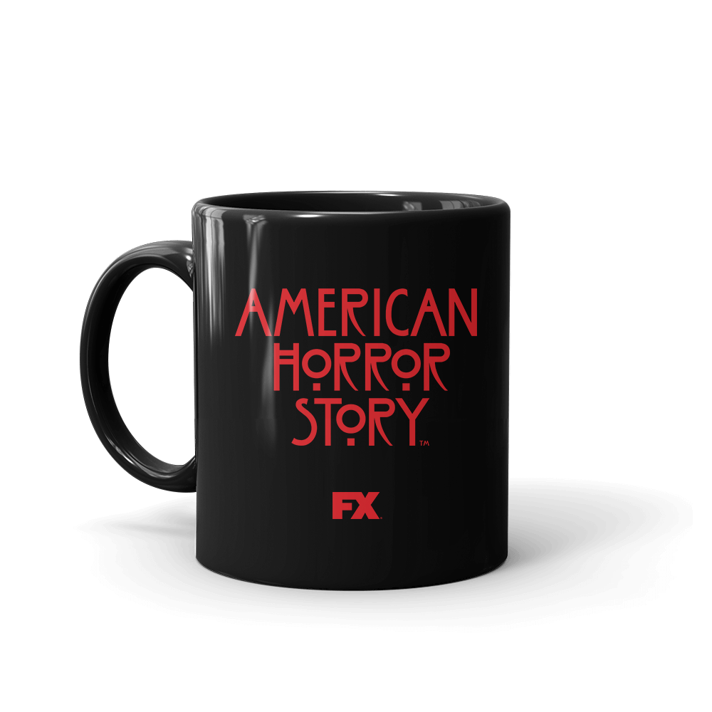 Image of American Horror Story Stacked Logo Black Mug