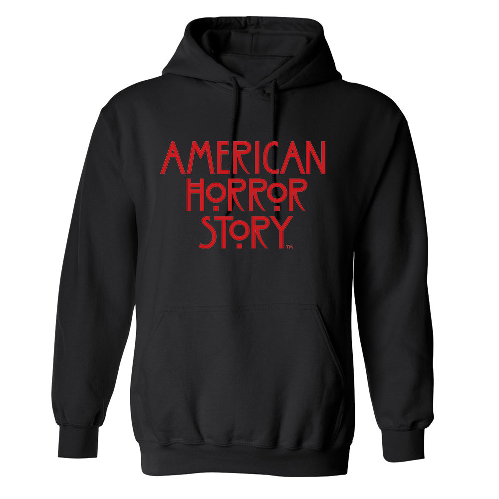 Image of American Horror Story Stacked Logo Fleece Hooded Sweatshirt