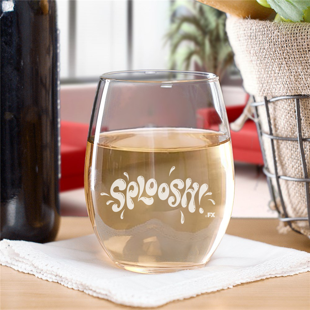 POSE The Legendary Personalized Laser Engraved Stemless Wine Glass