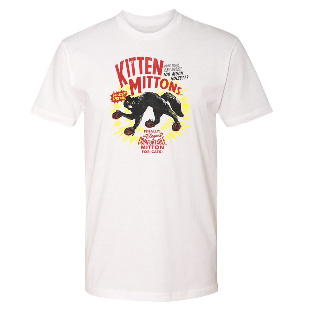 Image of It's Always Sunny in Philadelphia Kitten Mittons Adult Short Sleeve T-Shirt
