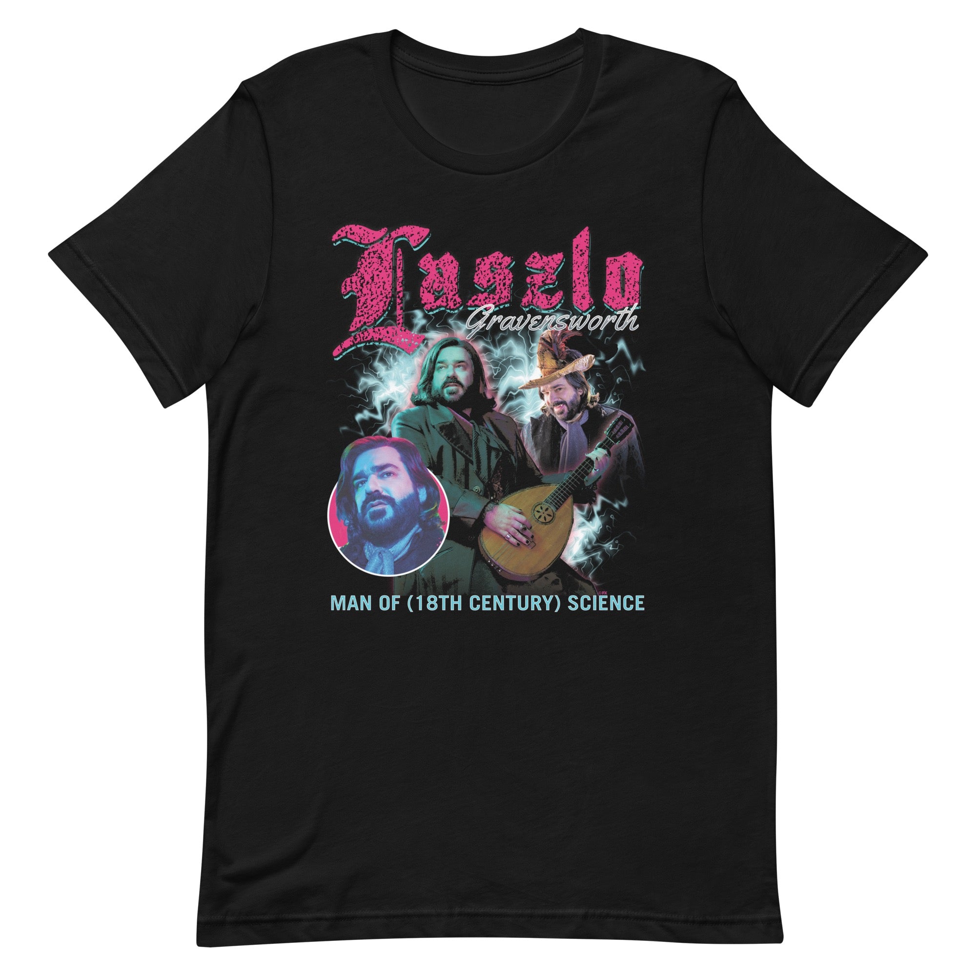 Image of What We Do in the Shadows Laszlo Man of (18th Century) Adult Short Sleeve T-Shirt