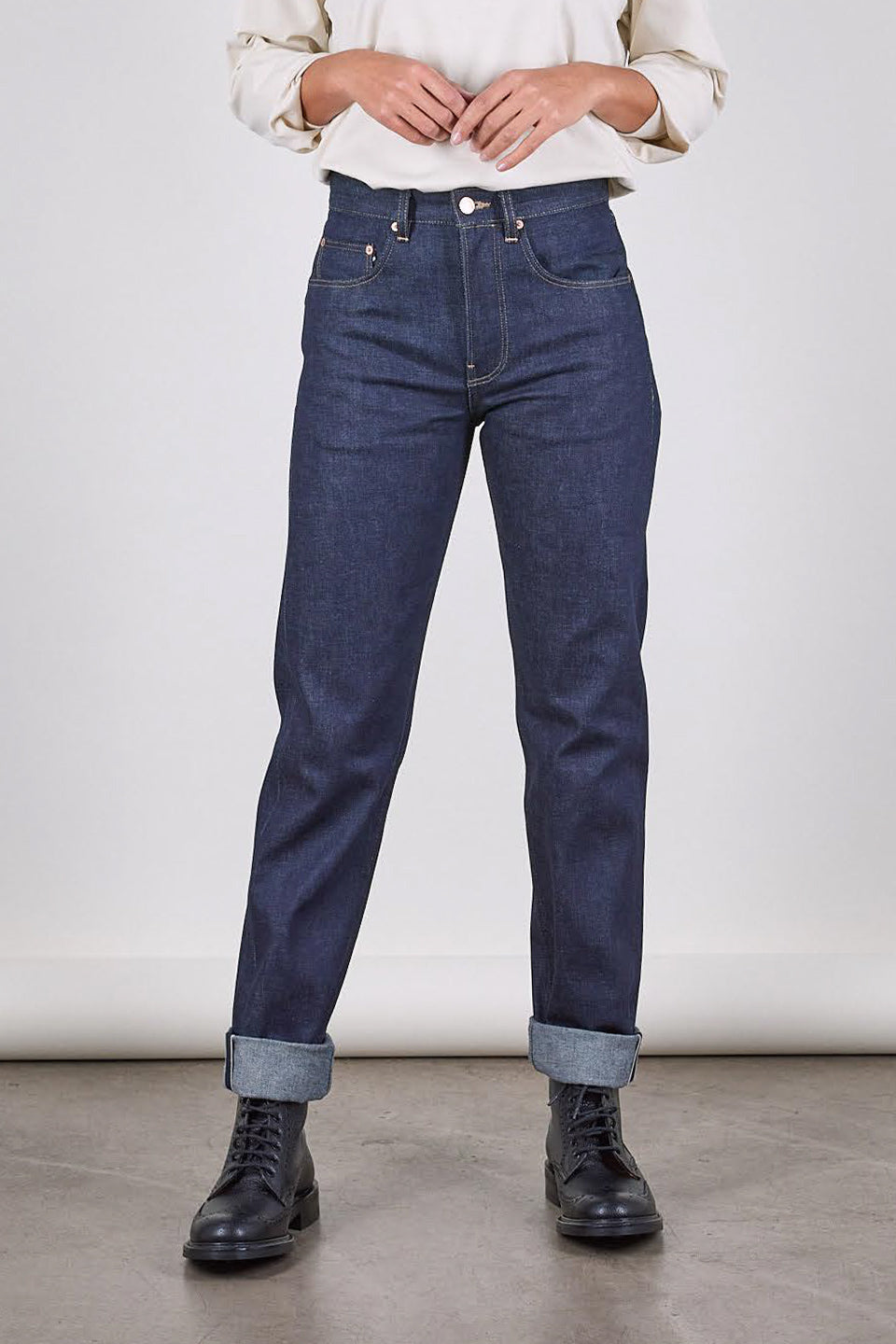 wax coated jeans mens