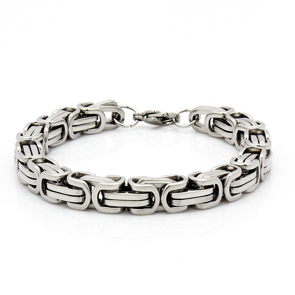 Stainless Steel Byzantine Bracelet - SpicyIce product image