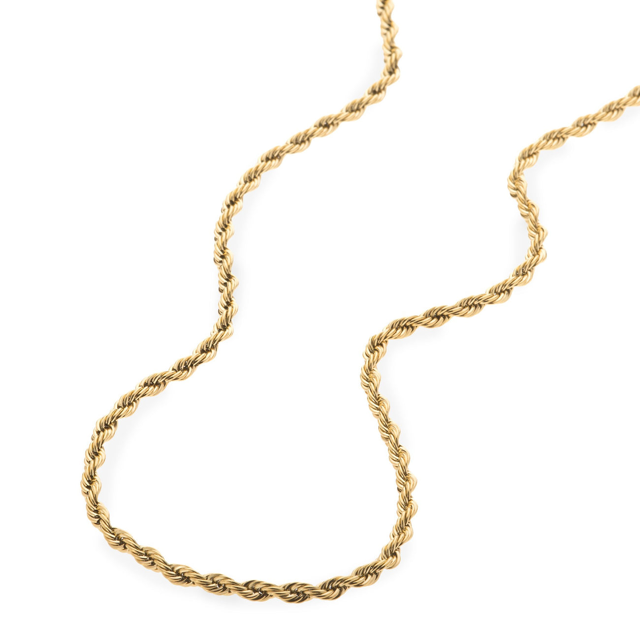 3mm Gold Rope Chain – SpicyIce